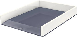 Leitz 5361-10-01 WOW Duo Levéltartó DIN A4, DIN C4 Fehér, Szürke 1 db