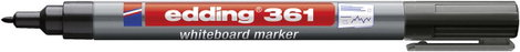 Edding Whiteboardmarker 361 4-361001 Táblafilc Fekete 1 db