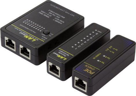 Hálózati kábelteszter készlet, LogiLink WZ0015P 2. kép