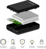 SunnyBag compact10000 Powerbank 10000 mAh Lítiumion Fekete állapotjelző 7. bélyegkép