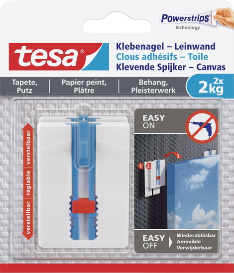 tesa 77779 Ragasztó köröm vászon Fehér