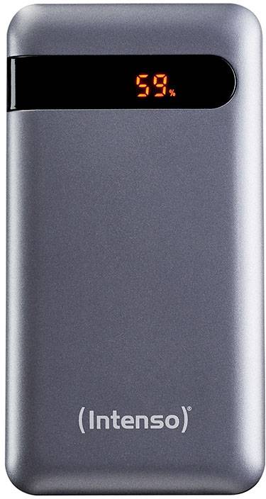 Intenso PD20000 Powerbank 20000 mAh Quick Charge 3.0, Power Delivery 3.0 LiPo Fekete állapotjelző 11. kép