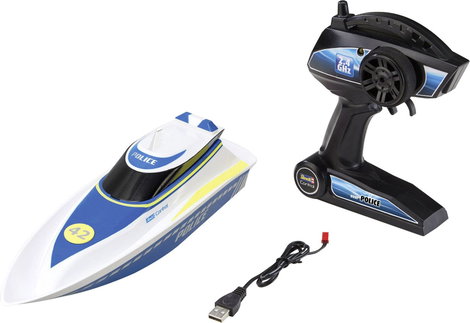 Revell Control Waterpolice RC kezdő modellhajó 100% RtR 350 mm 12. kép