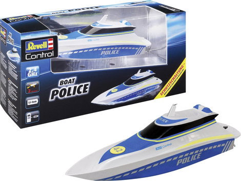 Revell Control Waterpolice RC kezdő modellhajó 100% RtR 350 mm 18. kép