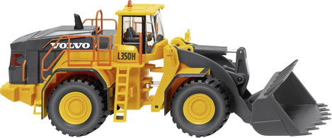 Wiking 065210 H0 Építkezésnél használt jármű modell Volvo L350H kerekes rakodó