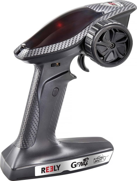 4 csatornás pisztoly markolatú távirányító, 2,4 GHz, Reely Gen4 RE-6802950 4. kép