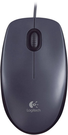 Logitech M90 WLAN egér USB Optikai Fekete 2 Gombok 1000 dpi