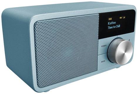 Sangean Genuine Mini DDR-7 Asztali rádió DAB+, URH AUX, Bluetooth® Türkiz 2. kép