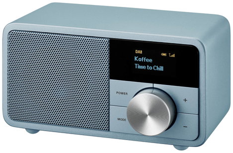 Sangean Genuine Mini DDR-7 Asztali rádió DAB+, URH AUX, Bluetooth® Türkiz 3. kép