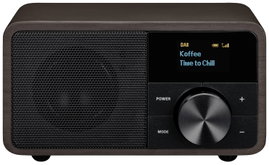 Sangean Genuine Mini DDR-7 Asztali rádió DAB+, URH AUX, Bluetooth® Sötétbarna