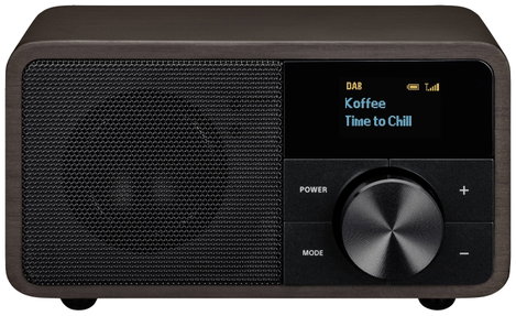 Sangean Genuine Mini DDR-7 Asztali rádió DAB+, URH AUX, Bluetooth® Sötétbarna