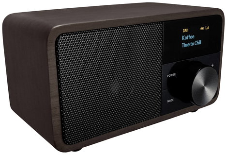 Sangean Genuine Mini DDR-7 Asztali rádió DAB+, URH AUX, Bluetooth® Sötétbarna 2. kép