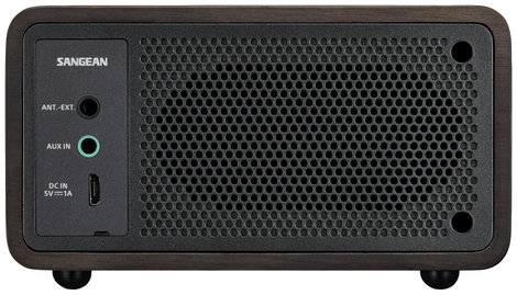 Sangean Genuine Mini DDR-7 Asztali rádió DAB+, URH AUX, Bluetooth® Sötétbarna 4. kép