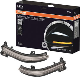 OSRAM LEDDMI F20 BK S LEDriving® Black Edition Tükör villogó BMW BMW X1, BMW 4er, BMW 3er, BMW 2er, 