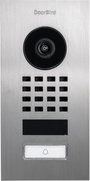 DoorBird D1101V Unterputz IP videó kaputelefon WLAN, LAN Külső egység nemesacél V4A (kefélt) bélyegkép