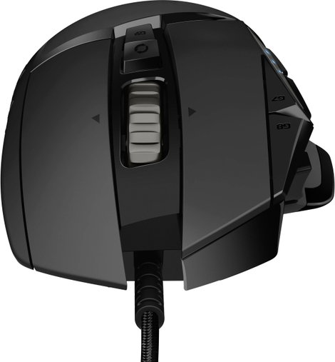 Logitech Gaming G502 HERO Gamer egér USB Optikai Fekete 11 Gombok 25600 dpi Világít, Súly tuning, Be 4. kép
