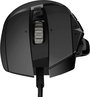 Logitech Gaming G502 HERO Gamer egér USB Optikai Fekete 11 Gombok 25600 dpi Világít, Súly tuning, Be 4. bélyegkép