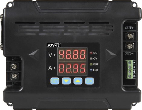 Joy-it DPM8624 Labortápegység, szabályozható 0 - 60 V 0 mA - 24 A 1400 W Programozható, Távirányítha 3. kép