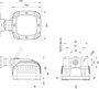 Fristom Munkafényszóró 12 V, 24 V, 36 V FT-036 LED ALU 2800 90380 Távolsági világítás (Sz x Ma x Mé) 8. bélyegkép