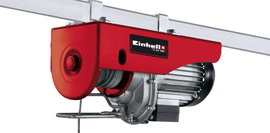 Einhell 2255140 Elektromos csörlő Teherbírás (vezetőgörgővel) 500 kg Teherbírás (vezetőgörgő nélkül)