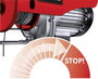 Einhell 2255140 Elektromos csörlő Teherbírás (vezetőgörgővel) 500 kg Teherbírás (vezetőgörgő nélkül) 3. bélyegkép