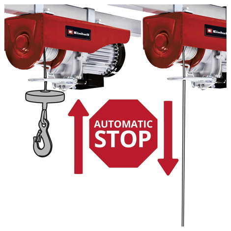 Elektromos kötélemelő max. 600 kg, Einhell TC-EH 600 5. kép