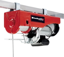 Einhell 2255160 Elektromos csörlő Teherbírás (vezetőgörgővel) 999 kg Teherbírás (vezetőgörgő nélkül)