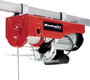 Einhell 2255160 Elektromos csörlő Teherbírás (vezetőgörgővel) 999 kg Teherbírás (vezetőgörgő nélkül) bélyegkép