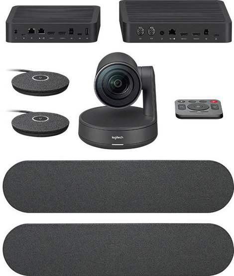 Logitech Rally Plus Ultra-HD Moduláris 4k videókonferencia rendszer 3840 x 2160 Pixel Talp