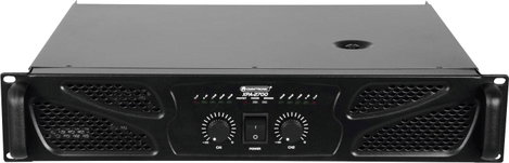 Omnitronic XPA-2700 Nagy teljesítményű erősítő RMS teljesítmény kimeneti csatornánként 4 Ohm-nál: 13