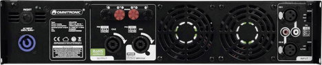 Omnitronic XPA-2700 Nagy teljesítményű erősítő RMS teljesítmény kimeneti csatornánként 4 Ohm-nál: 13 2. kép