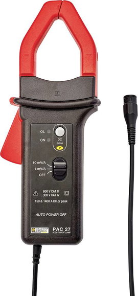 Chauvin Arnoux PAC 27 Lakatfogó adapter Mérési tartomány A/AC: 0.5 - 1000 A Mérési tartomány A/DC: 0