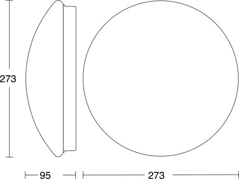 Steinel 110081895 RS 16 LED Glas LED-es mennyezeti lámpa mozgásjelzővel LED Fixen beépített LED-es 9 6. kép