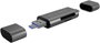 ICY BOX IB-CR200-C, SD/microSD USB 2.0 Card Reader mit Type-C® & -A und Micro-B Anschlüs USB stick U bélyegkép