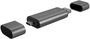 ICY BOX IB-CR200-C, SD/microSD USB 2.0 Card Reader mit Type-C® & -A und Micro-B Anschlüs USB stick U 3. bélyegkép