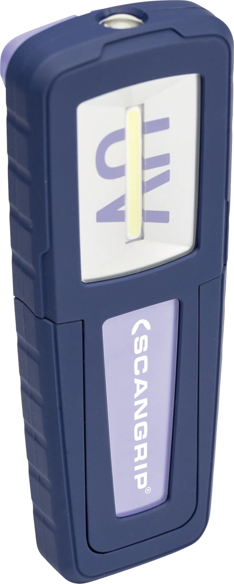 Scangrip 03.5408 UV-Form LED, UV LED Munkalámpa Akkuról üzemeltetett 250 lm