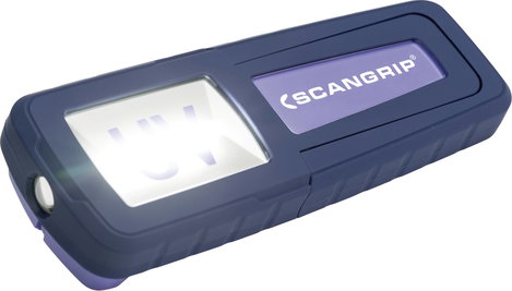 Scangrip 03.5408 UV-Form LED, UV LED Munkalámpa Akkuról üzemeltetett 250 lm 9. kép