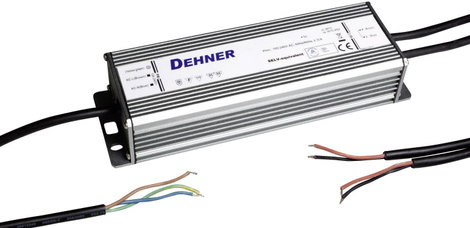 Dehner Elektronik SPE150-24VLP LED transzformátor Állandó feszültségű 150 W 0 - 6.25 A 24 V/DC Fénye
