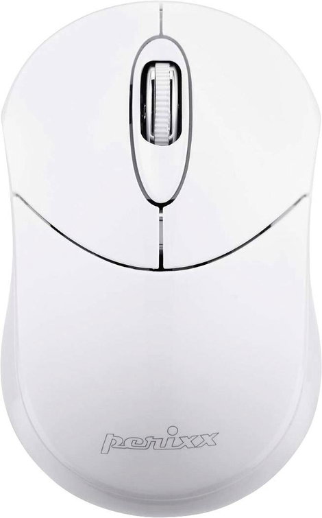 Perixx PERIMICE-802 W WLAN egér Bluetooth™ Optikai Fehér 3 Gombok 1000 dpi