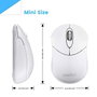 Perixx PERIMICE-802 W WLAN egér Bluetooth™ Optikai Fehér 3 Gombok 1000 dpi 5. bélyegkép