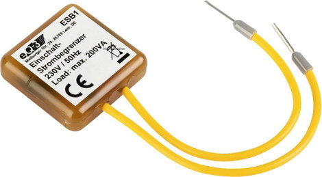 eQ-3 130366 Az ESB1 behúzási áramkorlátozó Narancs IP20 5. kép