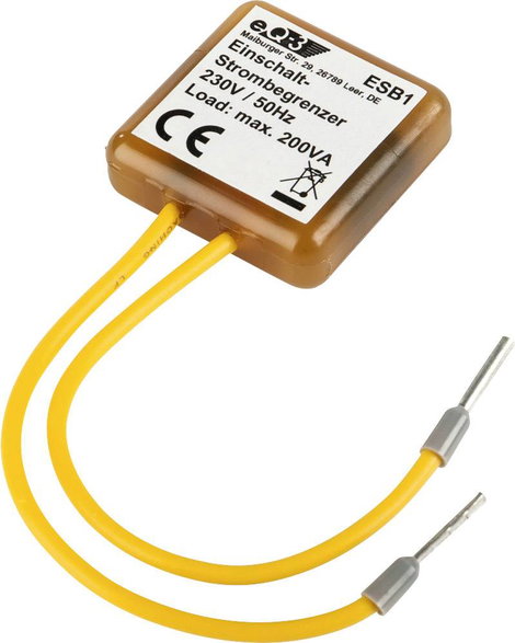 eQ-3 130366 Az ESB1 behúzási áramkorlátozó Narancs IP20 6. kép
