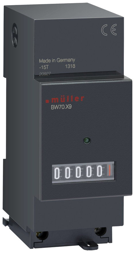 Müller BW 70.29 24V 50-60Hz Üzemóra számláló Gördülő számlálómű