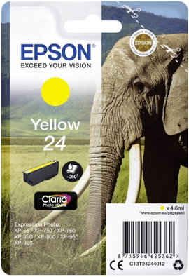 Epson T2424, 24 #####Tinte Eredeti Sárga
