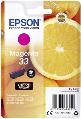 Epson T3343, 33 #####Tinte Eredeti Bíbor