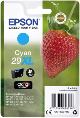 Epson T2992, 29XL #####Tinte Eredeti Cián