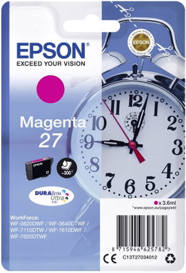 Epson T2703, 27 #####Tinte Eredeti helyettesíti Epson C13T27034012 Bíbor