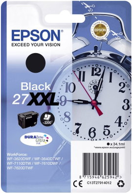 Epson T2791, 27XXL #####Tinte Eredeti Fekete