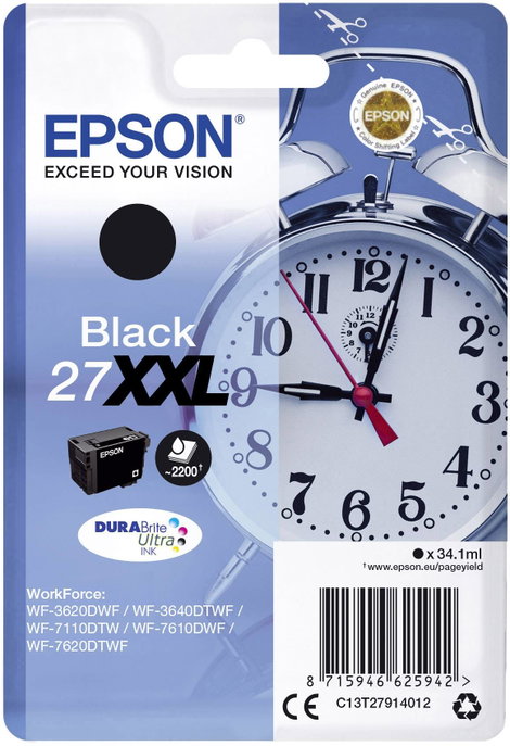 Epson T2791, 27XXL #####Tinte Eredeti Fekete