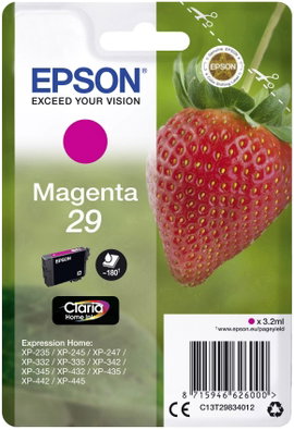 Epson T2983, 29 #####Tinte Eredeti helyettesíti Epson C13T29834012 Bíbor
